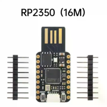 RP2350-USB 16MB Flash Mini Entwicklungsplatine Modul Dual-Core RP2350A Chip 520KB für Raspberry Pi PICO2 RP2350