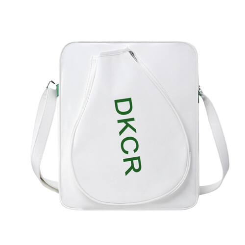 Tennis Racket Shoulder Bag, Compatible With Badminton Rackets, Large Capacity, Durable Polyester