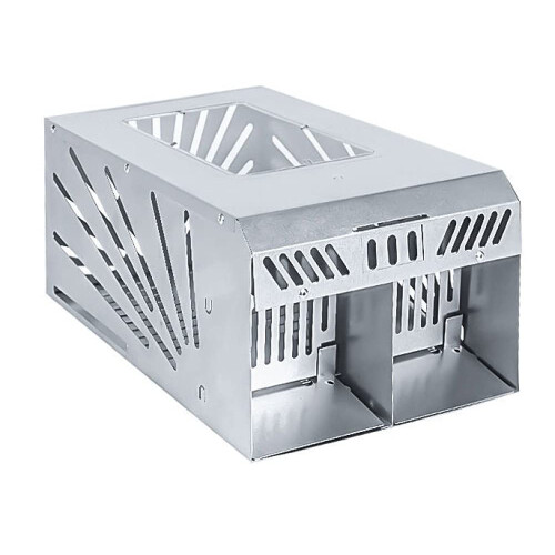 Humane Mouse Trap with Automatic Continuous Capture,  Sensitivity Live Rat and Squirrel Catcher, Silver 1PCS