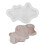 Tray Mold Waves Shape Plate Moulds Silicone Texture Suitable for 1