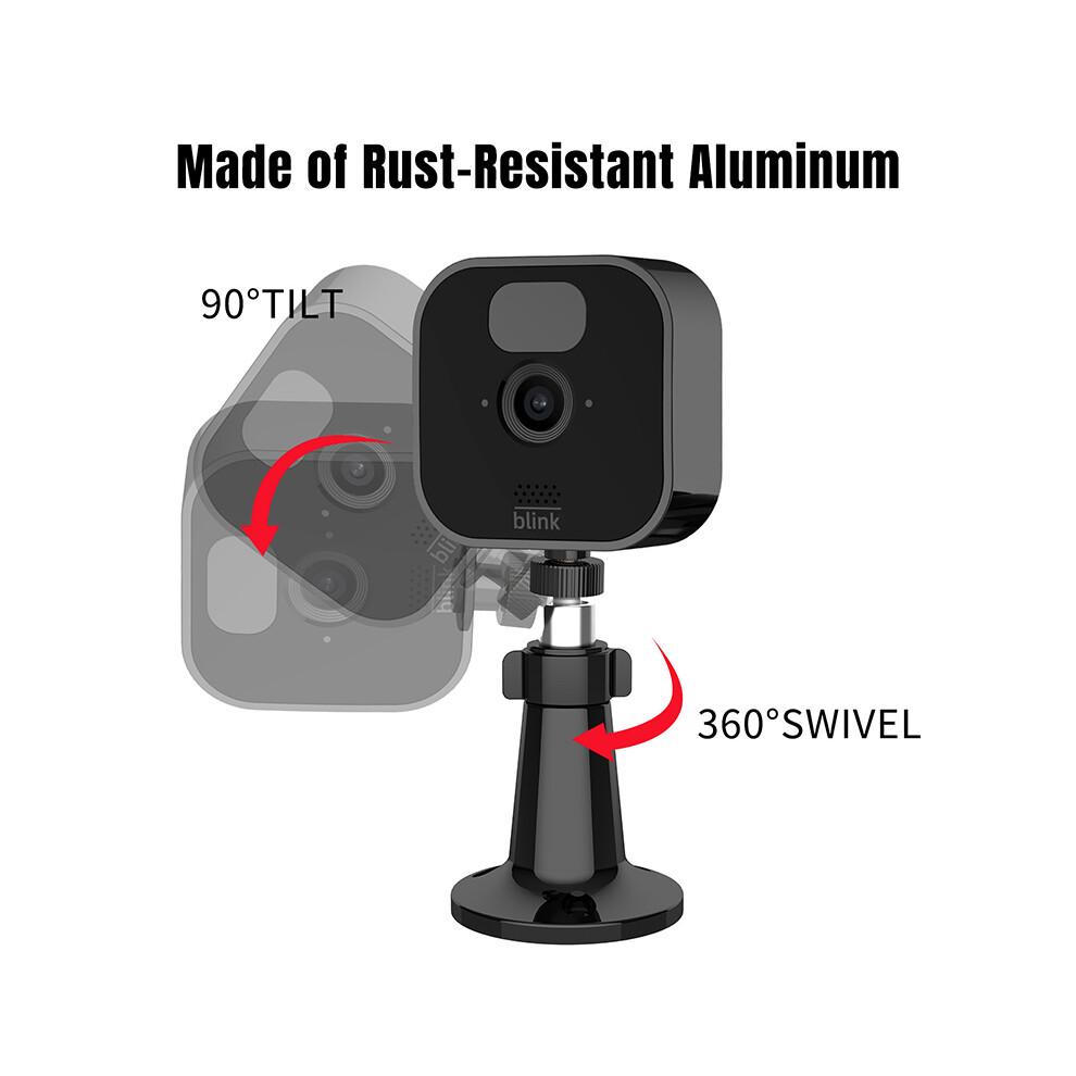 Flexible Twist Mount For Blink Outdoor 4Th Gen/ 3Rd Gen Xt3/ Xt2/ Xt/ Blink Cameras Mount Stand Twist Bracket Camera Holder 6935161513837