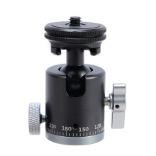 RJ084 Versatile Panoramic Mini Tripod Head Universal Camera Accessory Upgrades for Capturing attractive Photos & Videos