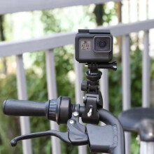 1 Set Fahrrad-Motorrad-Lenkhalterhalterung für den Insta360 SJCAM-Halter Actionkamera für 12 11 10 9 8 7 6 5