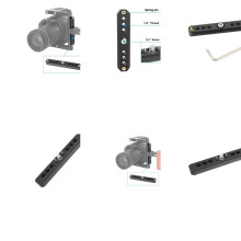Aluminum Alloy NATOs Safety Quick Release 1/4 AntiTwist Screw for Camera