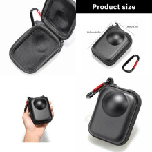 Custom Fit Schlagfeste Kamera für OSMO360 leichte EVA-Hülle für Outdoor-Enthusiasten Weiches Innenfutter