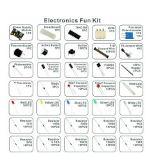 DIY-Projekt-Starterkit für Arduino-Kit Elektronisches DIY-Kit Elektronisches Bauteilset mit Box 830 Tie-Point-Breadboard