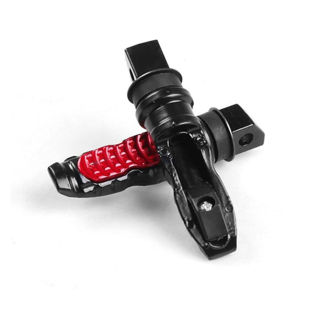 Motorcycle Footboards Aluminum 2Pcs Rear Passenger Foot Pegs Foot Rest For Motorbike Scooter 9347817965100