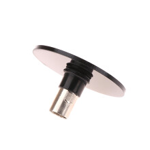 DIY kiegészítők 8 CM fekete szívókorsó adapter 3XLR szerelem gépcsatlakozóval teleszkópos lineáris működtető rögzítőtartóhoz