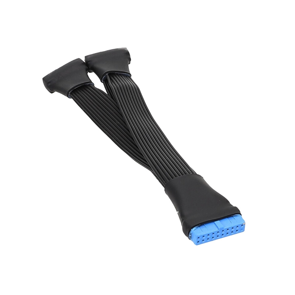 Mainboard Usb3.0 Male To Female Extension Splitter Cable Usb3.0 19/20Pin Computer Main Board Connector Diy Expansion 6935161470789