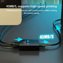 USB2.0 2 Anschlüsse Hub USB-Switch Drucker Sharer Zwei Computer Splitter U-In Teilen Drucker Festplatte Gerät Teilen 2 USB USB 1out 1 H9S3