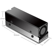 M.2 SSD PCI-E NVMe Ψύκτρα M2 2280 Στερεά κατάσταση Σκληρός δίσκος Ψύξη Θερμικό μαξιλάρι