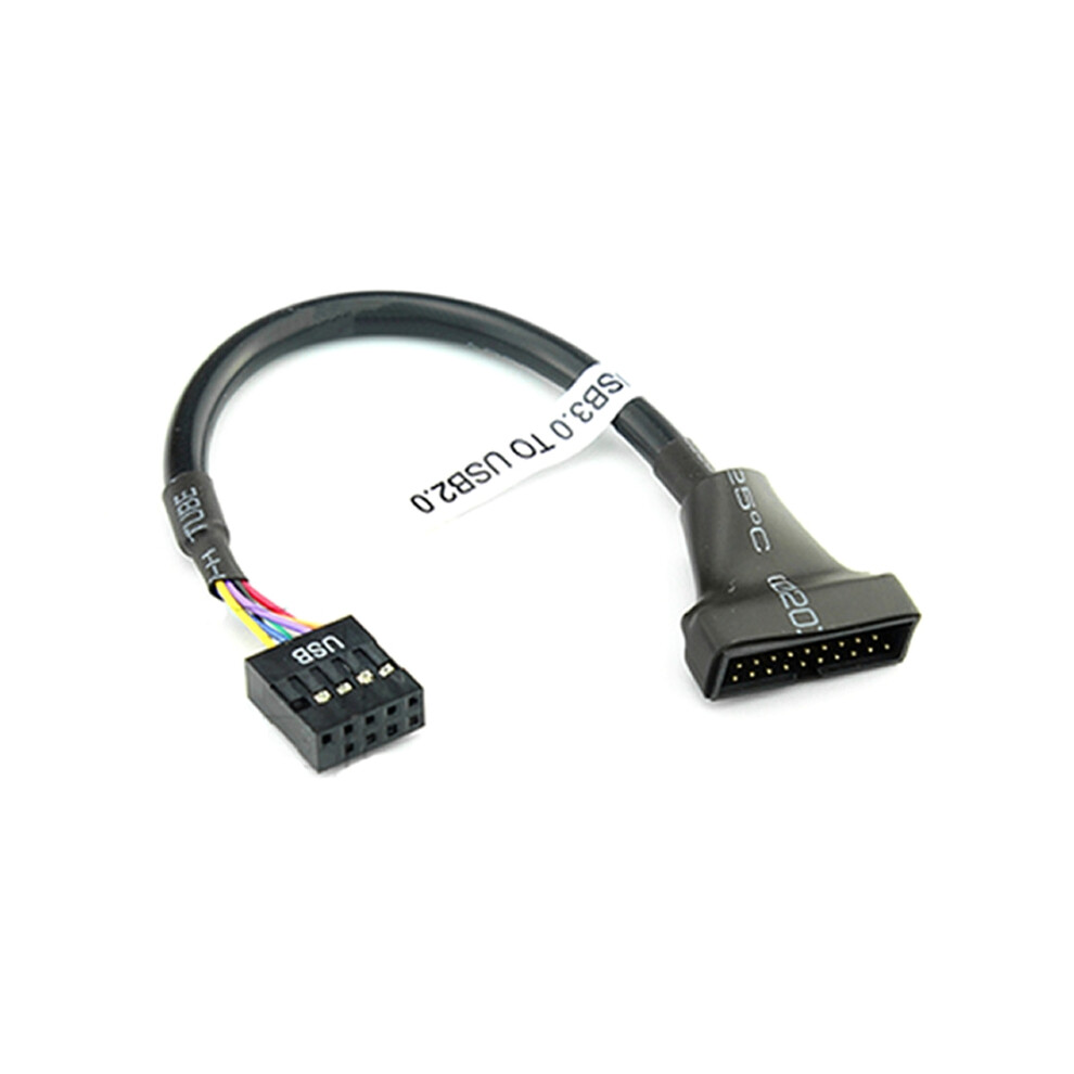 1-Pack Usb 3.0 To Usb 2.0 Adapter Cable Computer Cable Connectors Motherboard Cable 19Pin / 20Pin Female To 9Pin Male 6935161461831