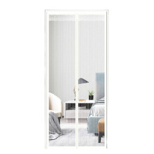 Magnetic Fly Screen Door for Effortless Entry with Full Frame Side Hook, Heavy-Duty Mesh Curtain Ensures Insect Exclusion for Pet and Kid Friendly Hom