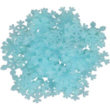 Adesivos de Natal Brilhantes com Efeito Frozen, Mini Flocos de Neve de Resina para Artesanato, Flocos de Neve Minúsculos com Glitter, Decoração de