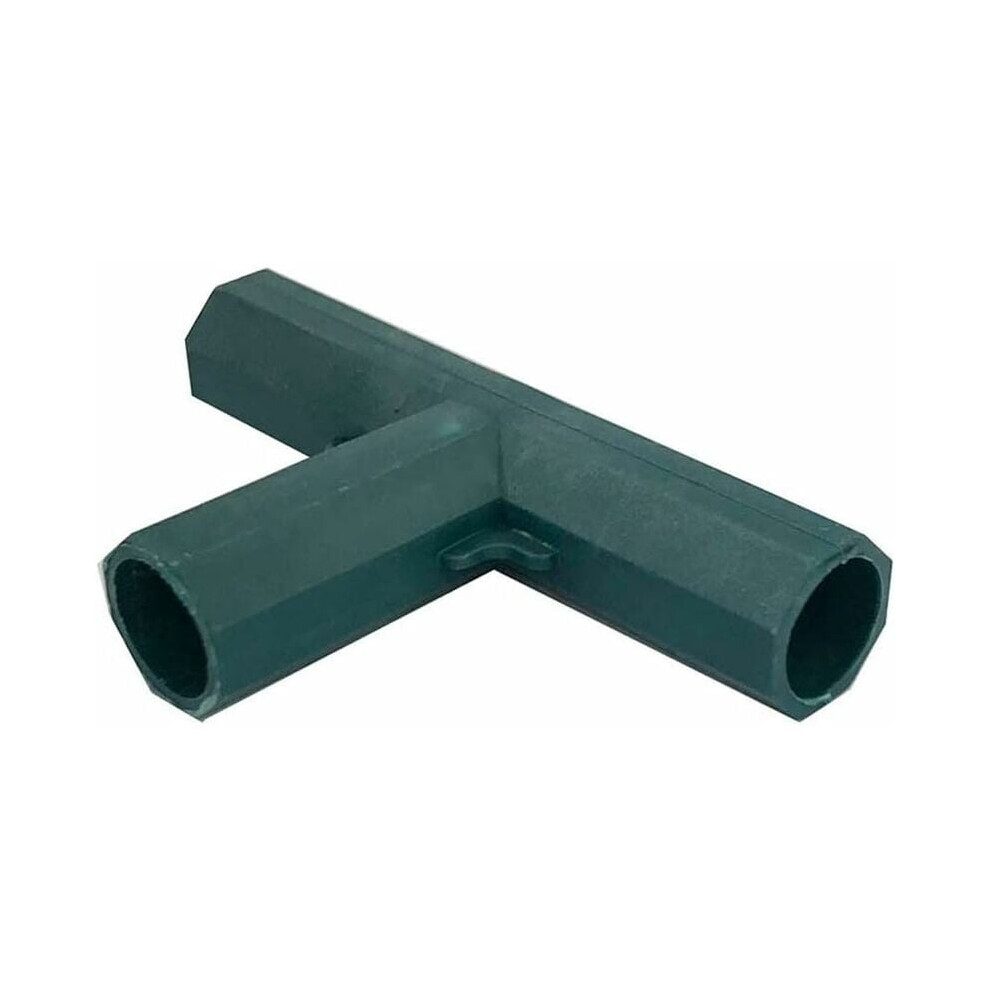 Stable Support For Diy Projects, Furniture Grade Material Heavy Duty Plastic Tee Pipe Joint Garden Lawn Greenhouse Plant Watering System Connector 4Pc 9441426599975