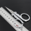Foldable Scissors: Craft Cutter With Multi Usage, Sharp Blade For Seamless Cutting, Smooth Surface Stainless Steel For Professional Results 3
