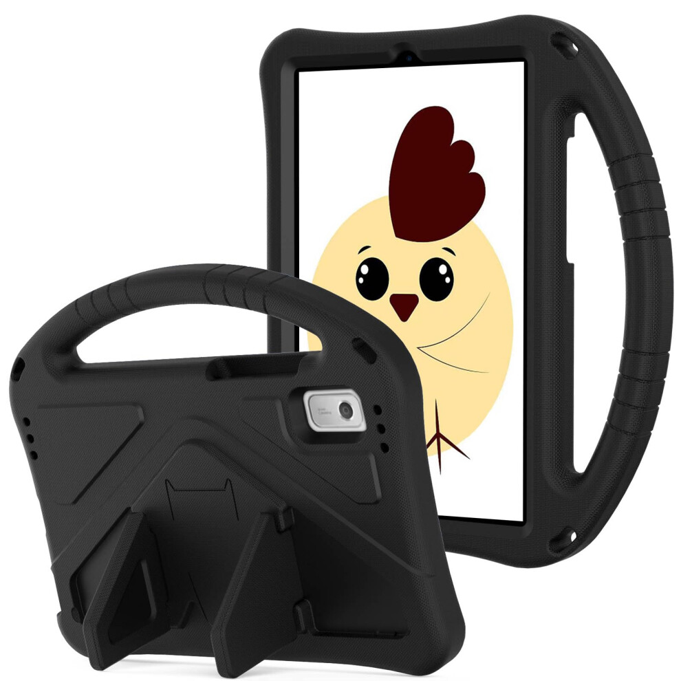 Case For Lenovo Tab M9 Kids With Handle, Shockproof Protective Cover With Stand, Black 9347817966060