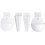 Wall Mounted Planters SpaceSaving Plastic Half Circle Pots for Indoor Vertical Garden Decor 5