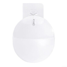 Wall Mounted Planters SpaceSaving Plastic Half Circle Pots for Indoor Vertical Garden Decor