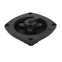 Compact Black Wall Mounted Pressure Regulator with 100PSI to 45PSI
