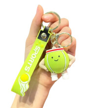 Stylish Sports Theme Keychain Pendant for Sporty-tennis