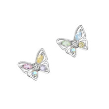 Fashionale Small Butterfly Studs Decoration with Multicolor