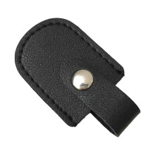 Petites pochettes à ciseaux en cuir, étuis à ciseaux, gaine-Noir