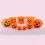 Σχέδιο με το φανάρι Jack O'Lantern, διακόσμηση για το Halloween, φορητός πλαστικός κουβάς με 5