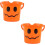 Σχέδιο με το φανάρι Jack O'Lantern, διακόσμηση για το Halloween, φορητός πλαστικός κουβάς με 1