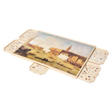 Palapeli Puzzle-Duoku-2000 Palasta-1020x745 mm-360 Käännettävä ja Kannettava Palapeli Alusta-5 Laatikkoa ja Suojus