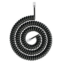 RJ9 RJ11 4P4C Telephone Cable Lindlines Compatibility Stable Connection Easy Installation For Landlines