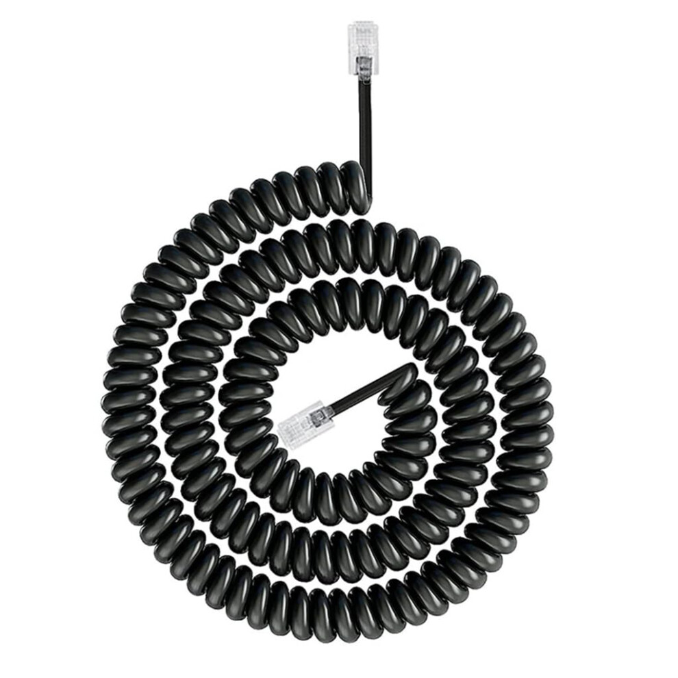 Rj9 Rj11 4P4c Telephone Cable Lindlines Compatibility Stable Connection Easy Installation For Landlines 9347817968170