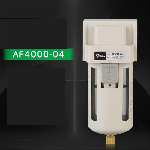 AF400004 Air Compressor Filter White OilWater Separator Automatic Drainage Pneumatic Regulator 1