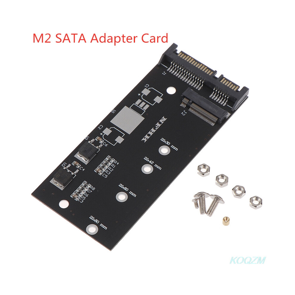 1 Set B M Key M.2 Ngff Ssd Convert Adapter Card To 2.5Â Sata3 Adapter Interface Upgraded Kit For Sata Revision I/Ii/Iii 6935161454260