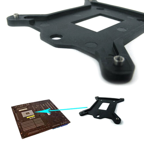 LGA 1150 1155 1156 PC Πλαστική πλάκα CPU Cooler Bracket Heatsink Backplane