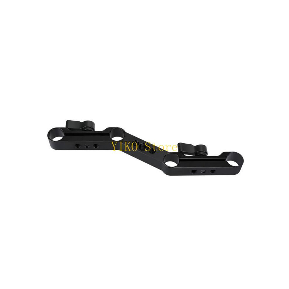 K32c 4-Hole Tube Clamp Double 15Mm Rod Clamp With 1/4Inch & 3/8Inch Thread Hole For Easy Adjustment In Camera Systems 6935161432299