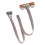 2 USB PC Computer Case 6.8CM Front Panel USB Audio Port Mic Earphone Cable 3