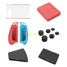 K32C Comfort Grips Schaltergehäuse mit 5 Spielehalter-Steckplätzen, ergonomisch für Schalter