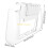 K32C Comfortable Grip Case Clear Protector mit Support Rack Stand 6