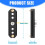 K32C Heavy Duty Camera Quick Detach Mount System για αξεσουάρ κλουβιού DSLR 6