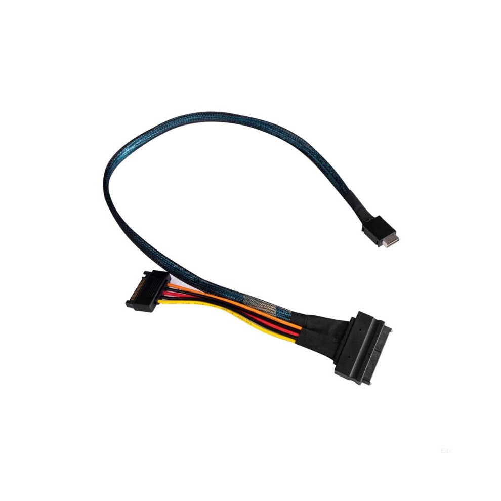 K32c High Speed Sff-8611 Oculink Male To Sff-8639 Female Nvme Pcie Ssd Cable For Mainboard Ssd Data Active Power Cable 6935161428209