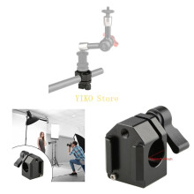 K32C 15mm Stangenklemme Adapter Schuhhalterung Flügelknopf für 15mm Kamera-Stützsysteme
