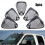 Carhome 5X Smoked Cab Οροφή Οροφής Κάλυμμα Φωτιστικού Φακός T10 LED 6000K Λ 1