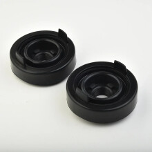 Carhome 2X Autoscheinwerfer-Staubkappe 80MM weiche Gummilampenabdeckung für LED-HID-Xenon-Langlebige Scheinwerfer Staubabdeckung Autozubehör