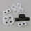 5pcs/set For Ps3 Controller Conductive Rubber Soft Rubber Silicon Conductive Button Pad Replacement 6