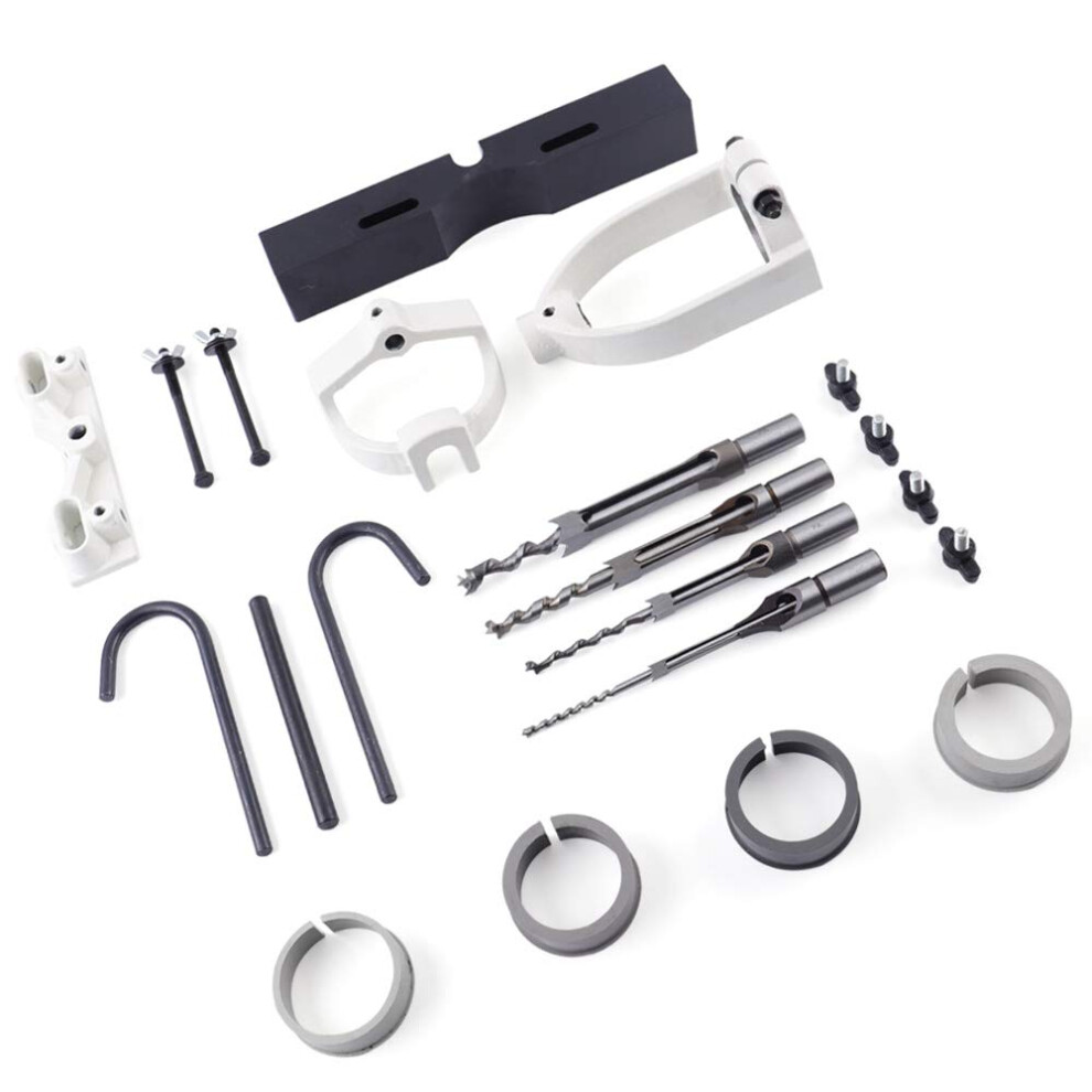 Benchtop Drill Bit Positioner Set For Drill Press Mortise Machine Accessories Woodworking Mortise And Tenon Tools 9347817969092