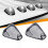 Carhome 5X Smoked Cab Οροφή Οροφής Κάλυμμα Φωτιστικού Φακός T10 LED 6000K Λ 6