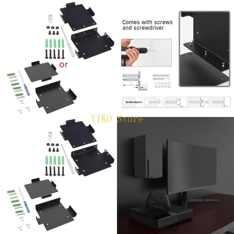 K32c Bracket Installing Game Racks Wall Mount For Series X Console Spare Part 6935161435986
