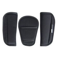 Car Seat Shoulder Strollers Seat Belt Strap Covers Soft Replacement Straps Neck Tray Set Black