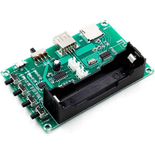 Amplifier Board Dual Channel Bluetooth Audio Receiver USB TF Card Module 2